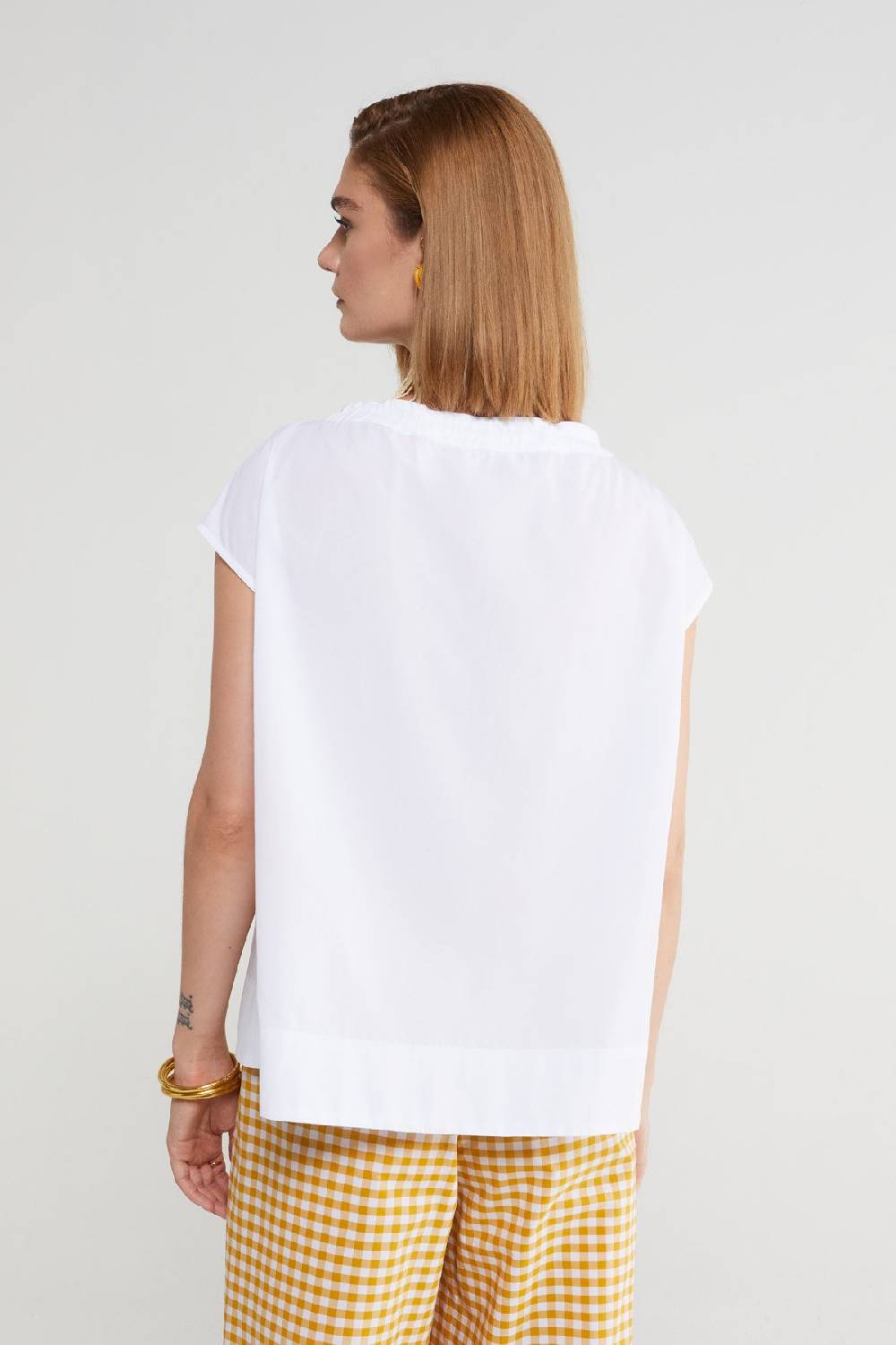 Ottod'Ame Poplin Sweater