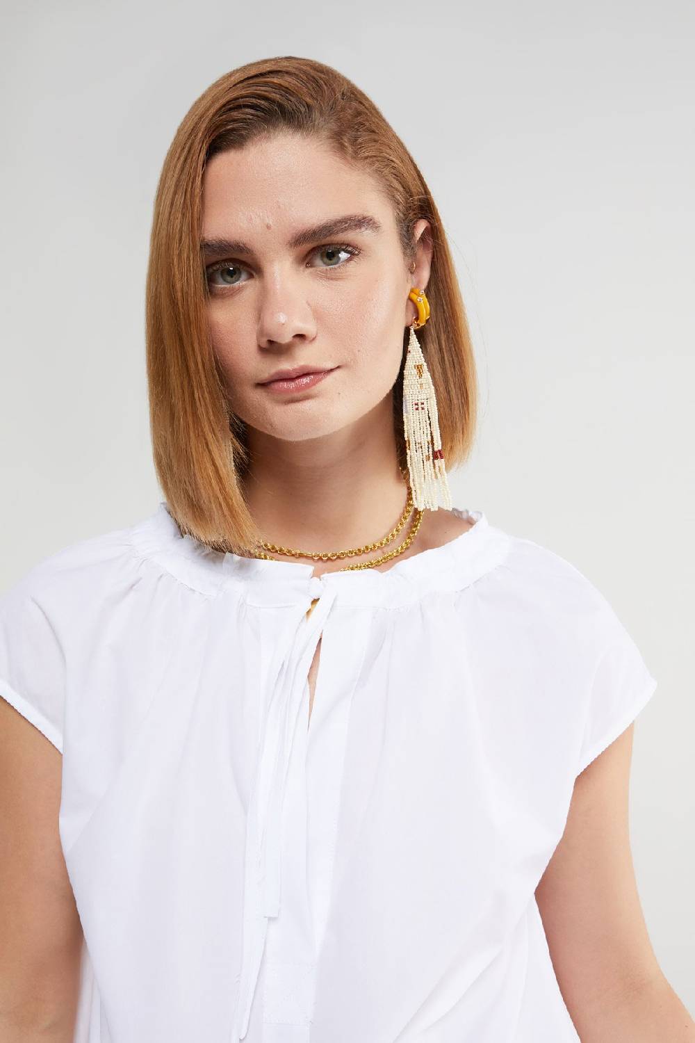 Ottod'Ame Poplin Sweater