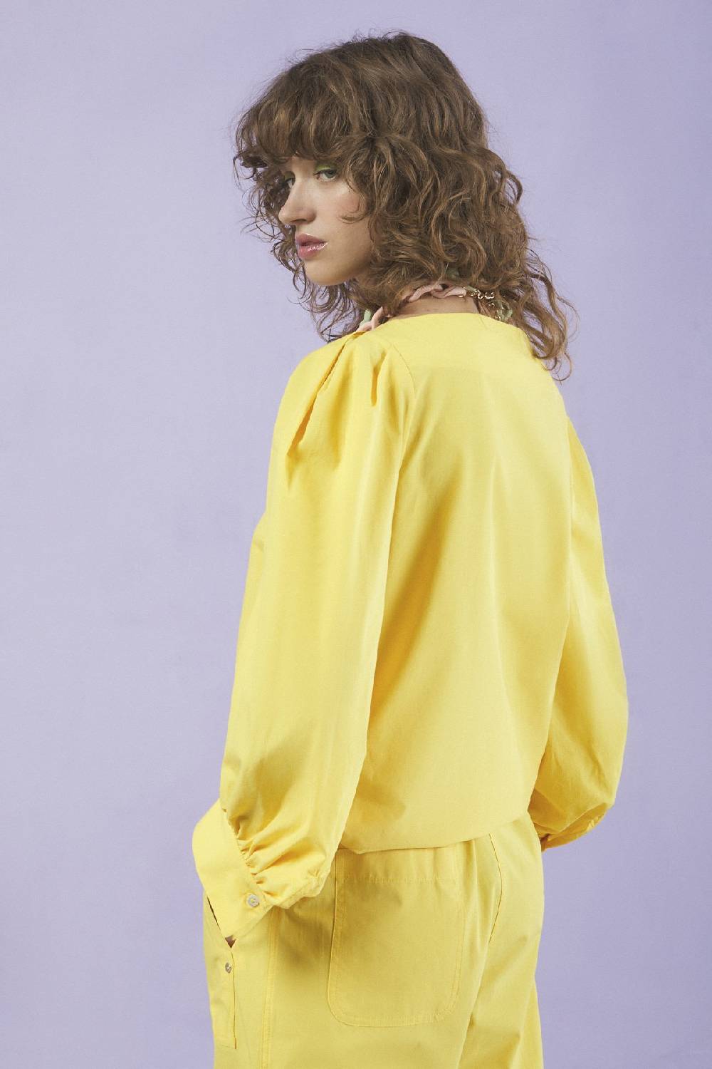 Ottod'Ame Poplin Sweater