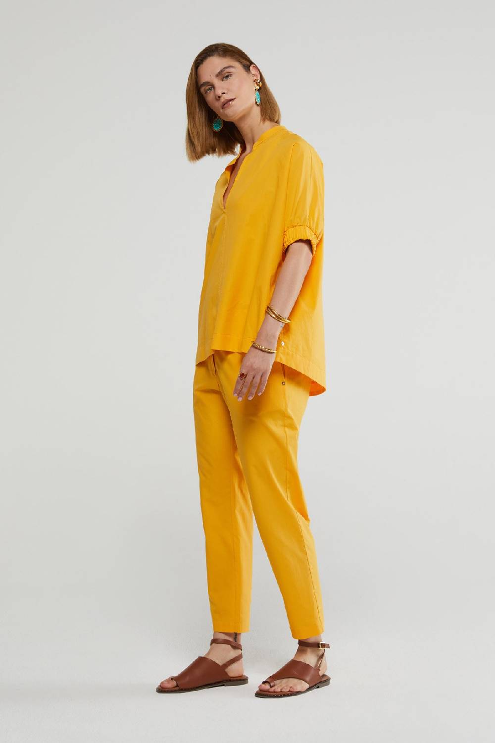 Ottod'Ame Poplin Trousers