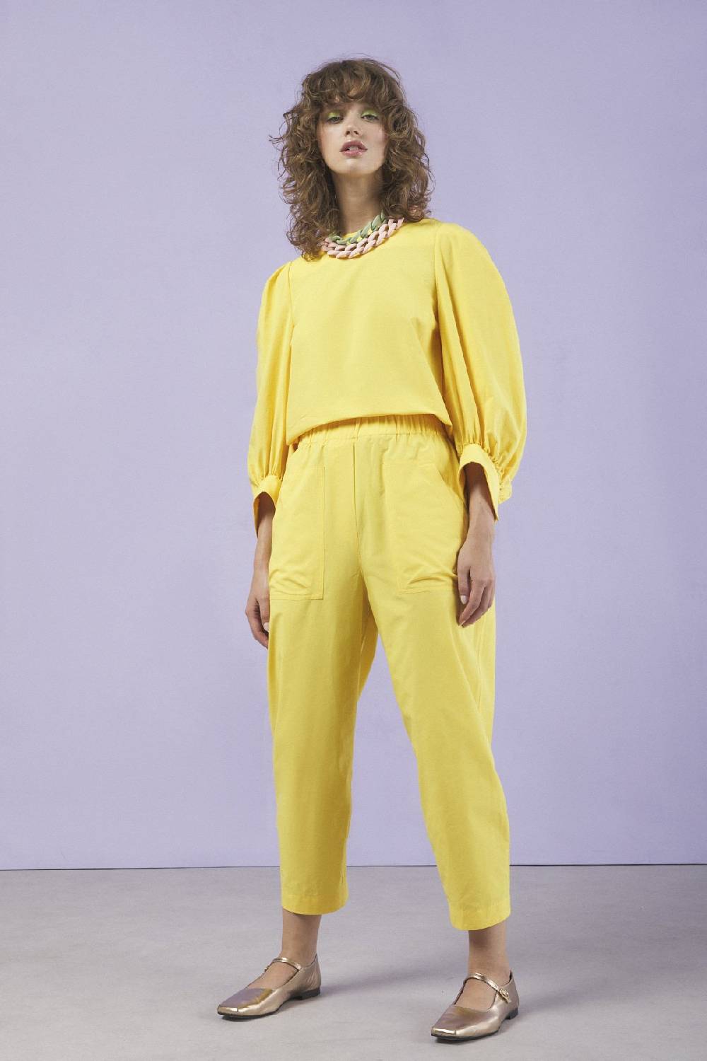 Ottod'Ame Poplin Trousers