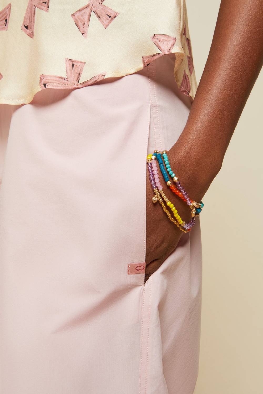 Ottod'Ame Poplin Trousers With Drawstring