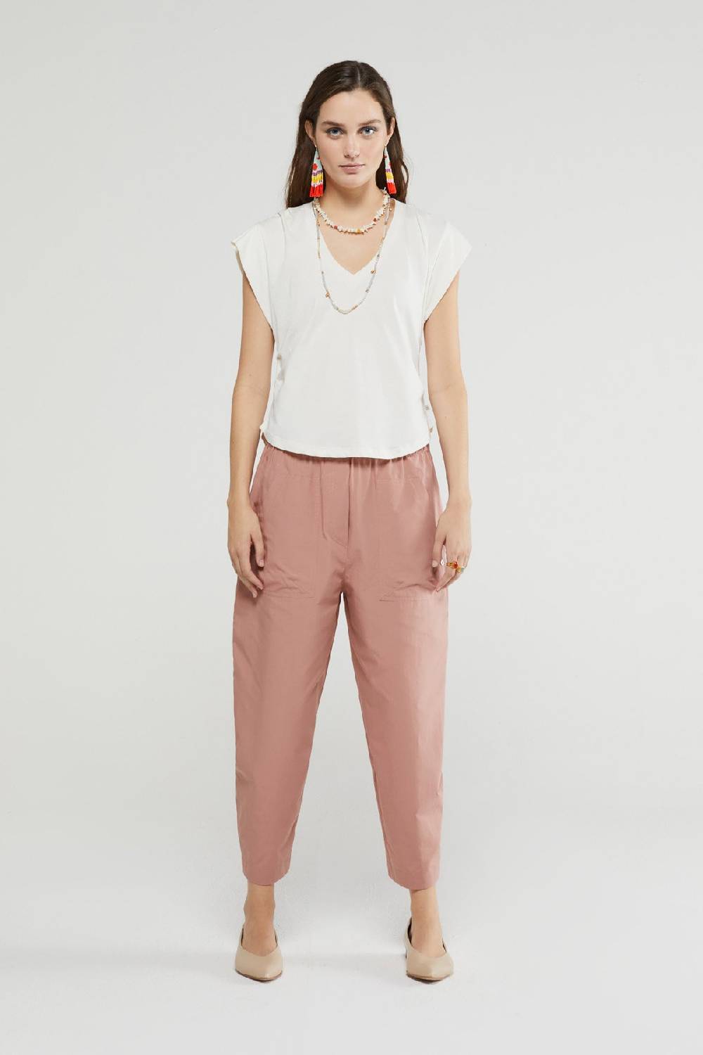 ottod'Ame Poplin trousers