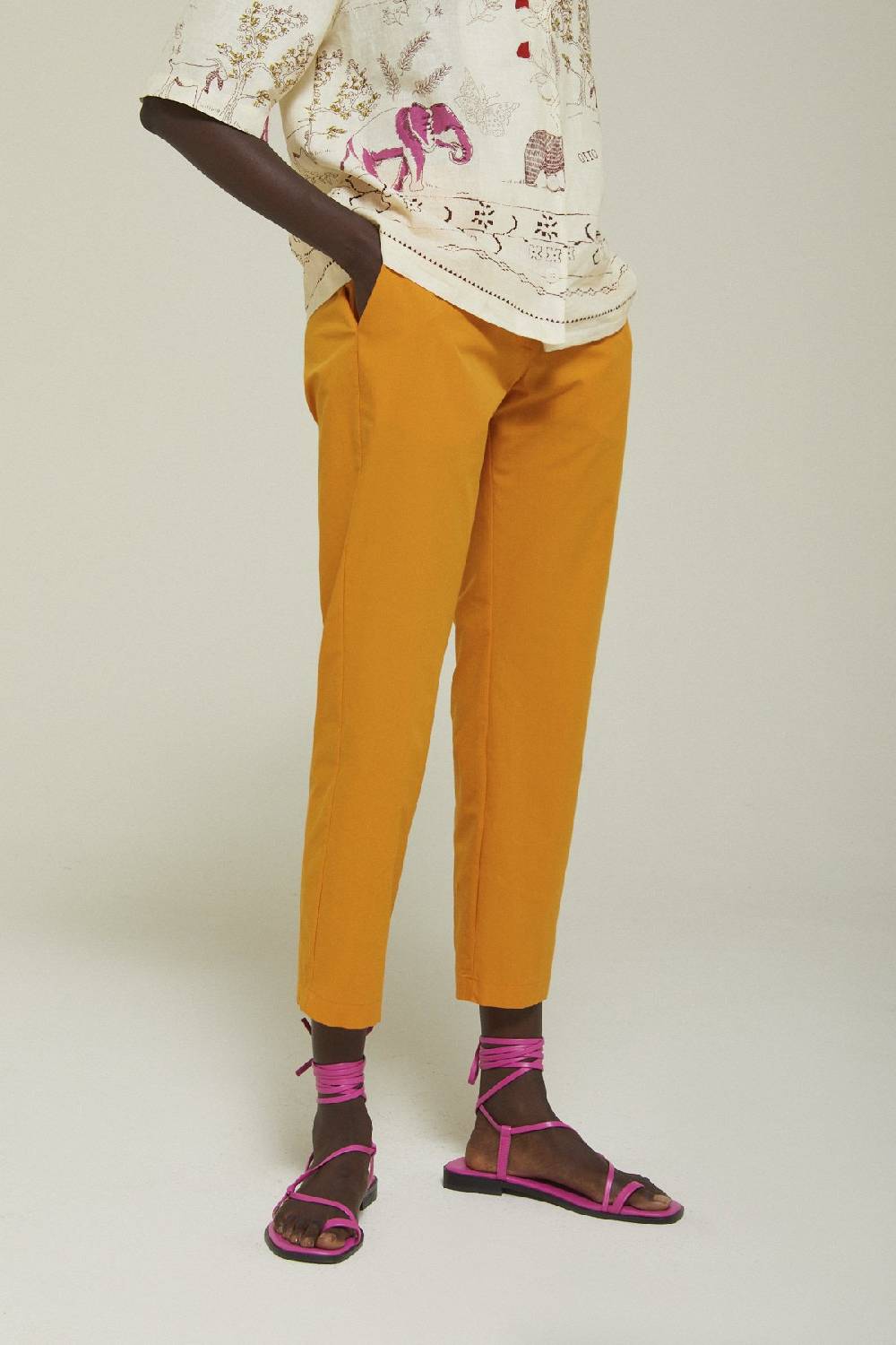 Ottod'Ame Popline Trousers