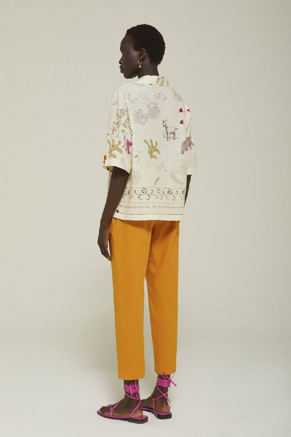 Ottod'Ame Popline Trousers