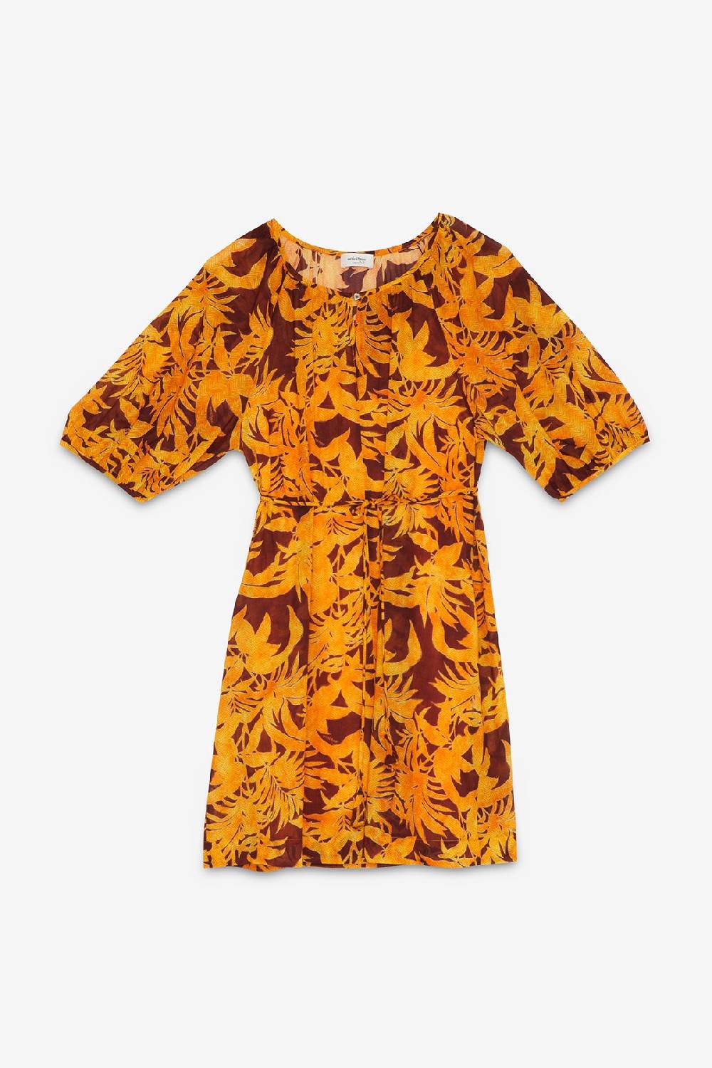 Ottod'Ame Printed Cotton Short Dress