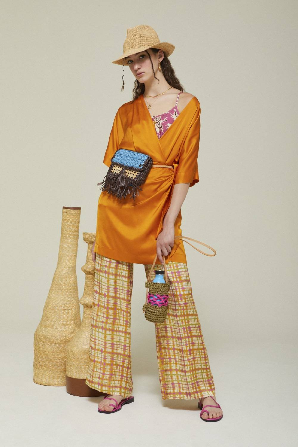 ottod'Ame Printed cotton top