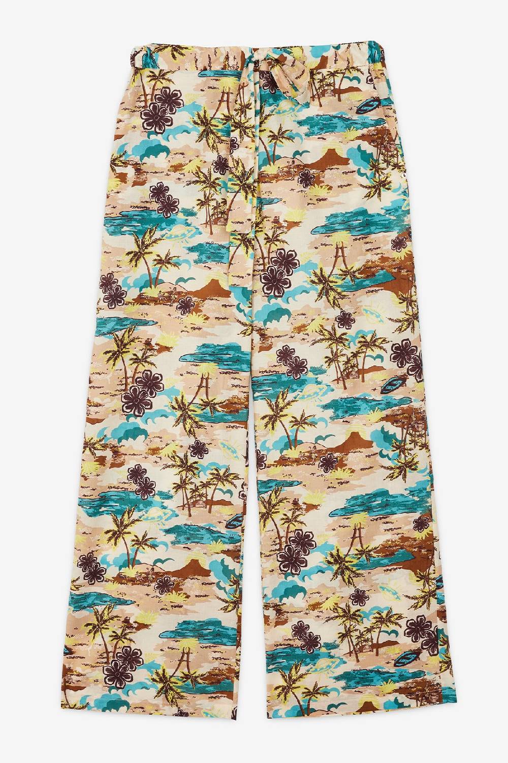 Ottod'Ame Printed Cotton Trousers