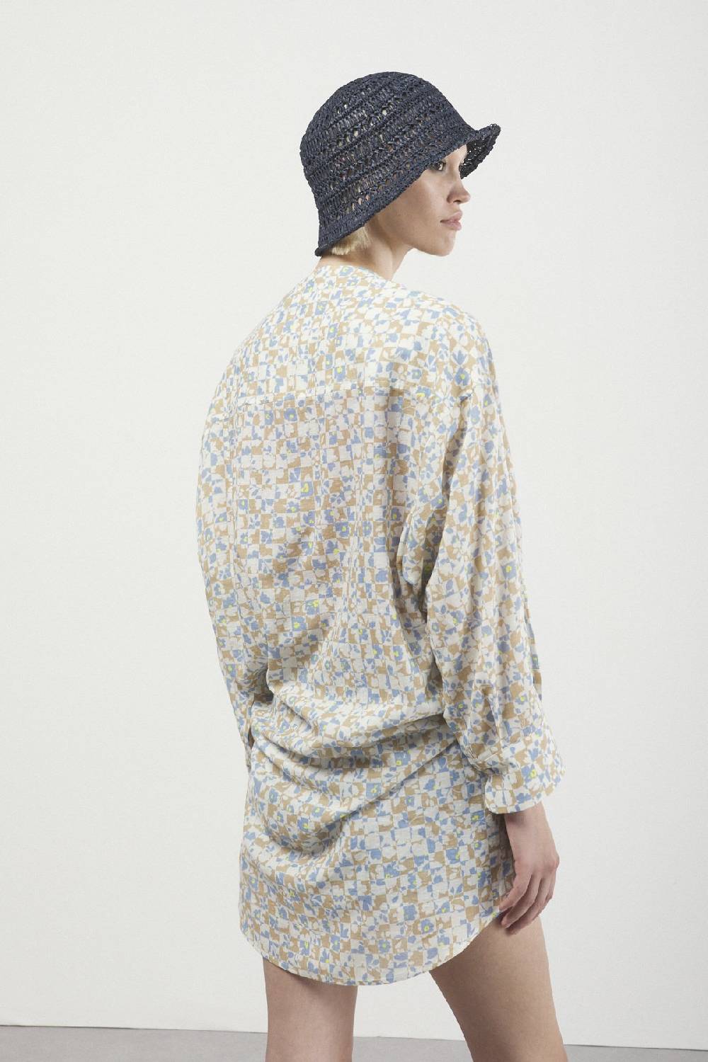Ottod'Ame Printed Oversize Shirt