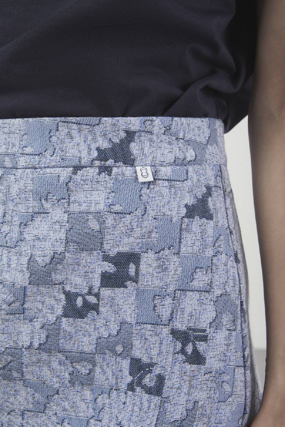 Ottod'Ame Printed Skirt