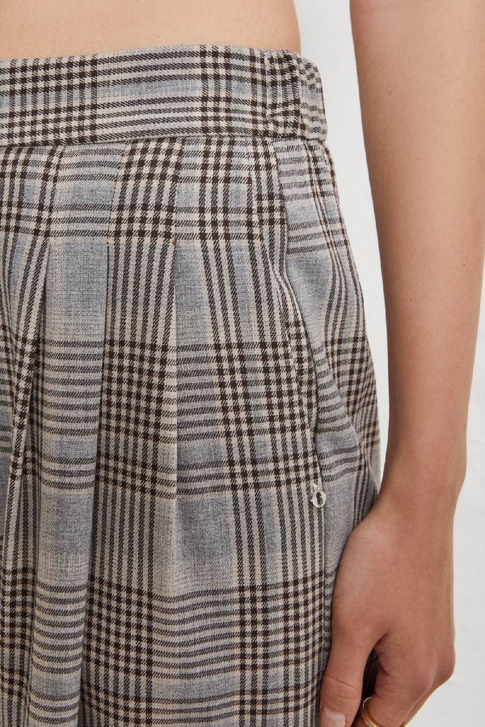 Ottod'Ame Printed Viscose Blend Palazzo Trousers