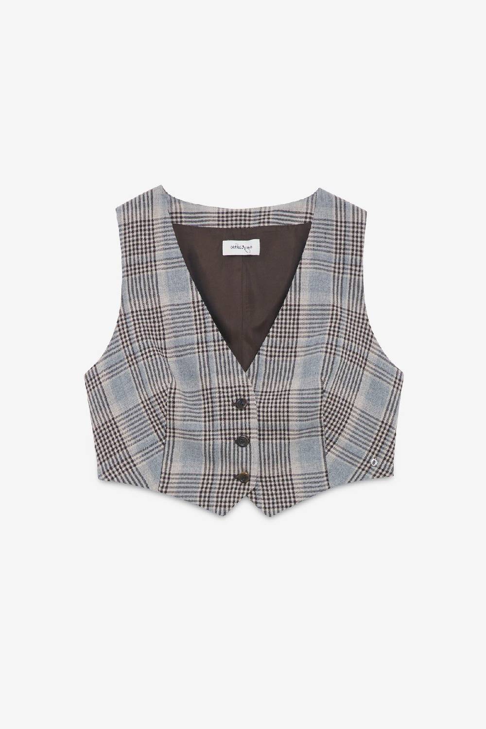 Ottod'Ame Printed Viscose Blend Vest