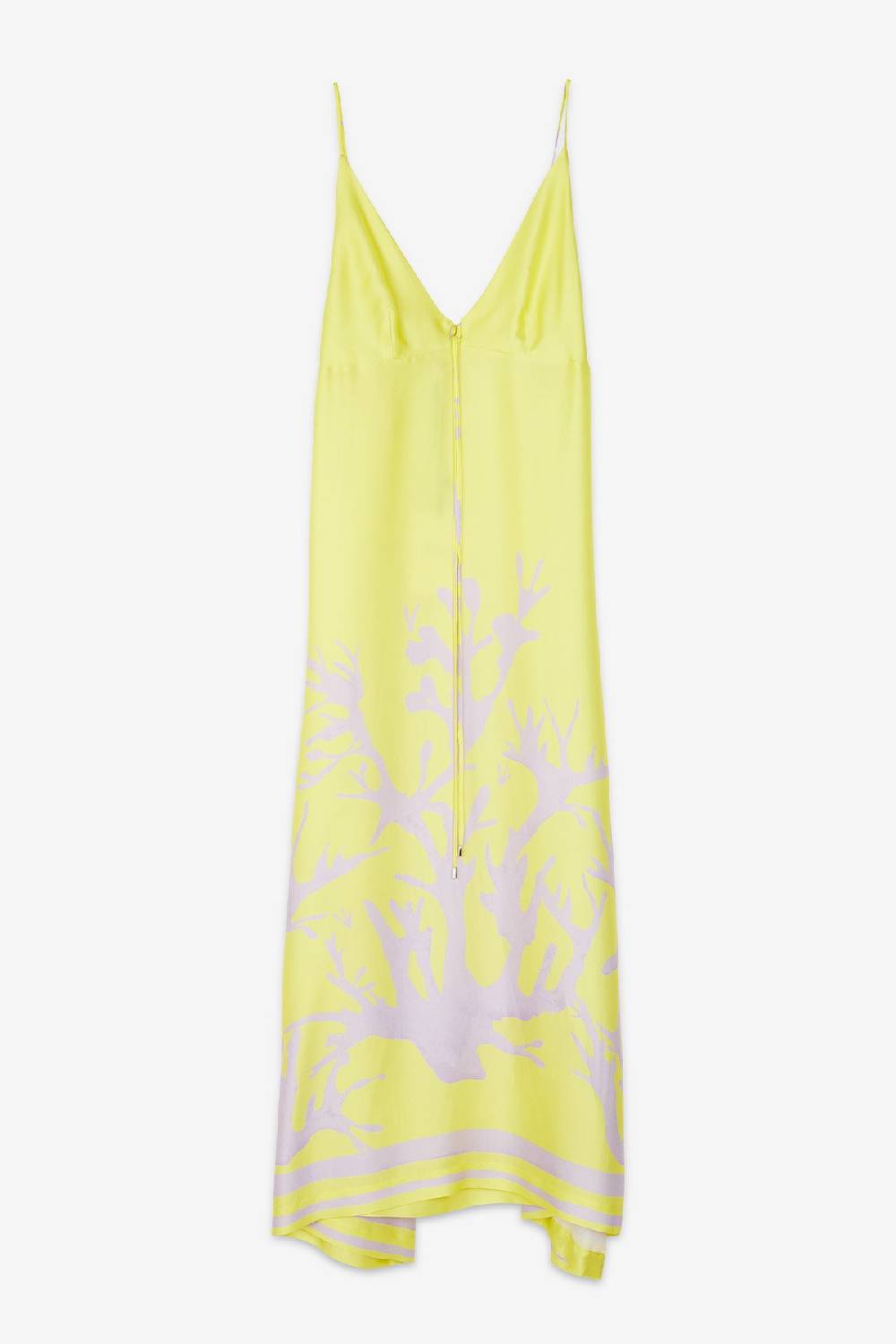 Ottod'Ame Printed Viscose Fluid Long Dress