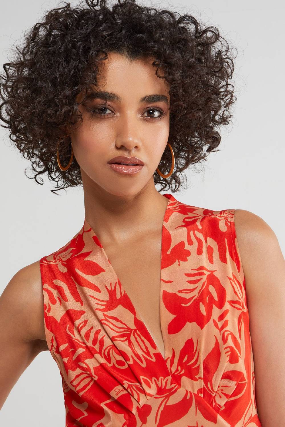 Ottod'Ame Printed Viscose Long Dress