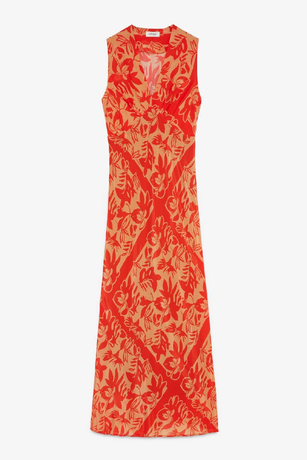 Ottod'Ame Printed Viscose Long Dress