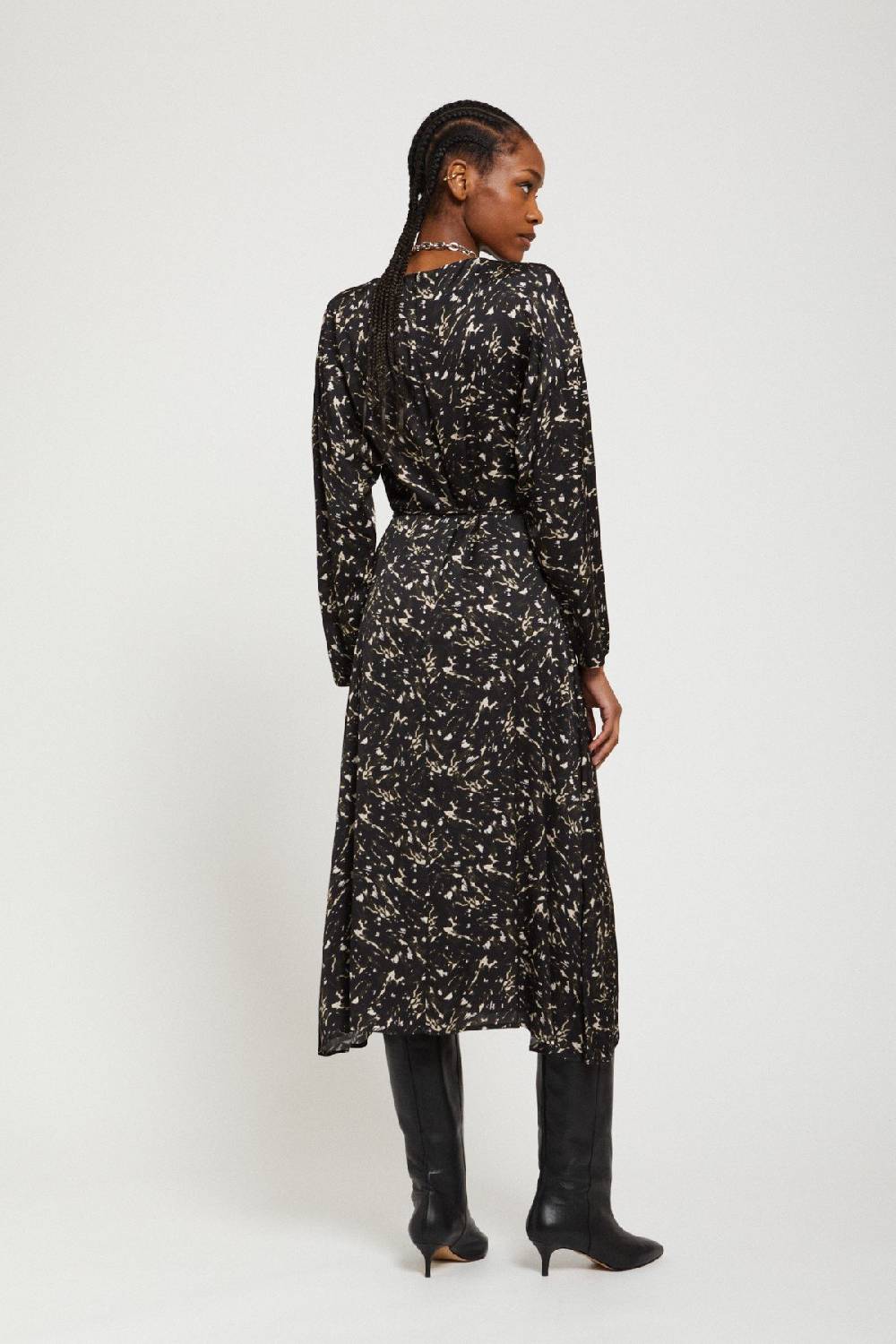 Ottod'Ame Printed Viscose Long Dress