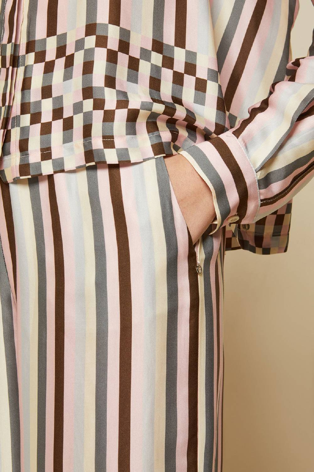 Ottod'Ame Printed Viscose Palazzo Trousers