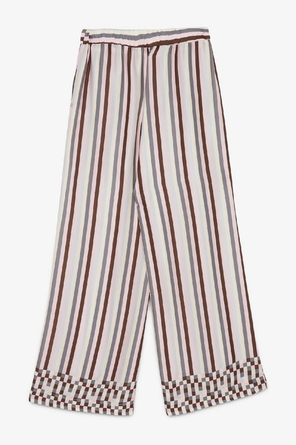 Ottod'Ame Printed Viscose Palazzo Trousers