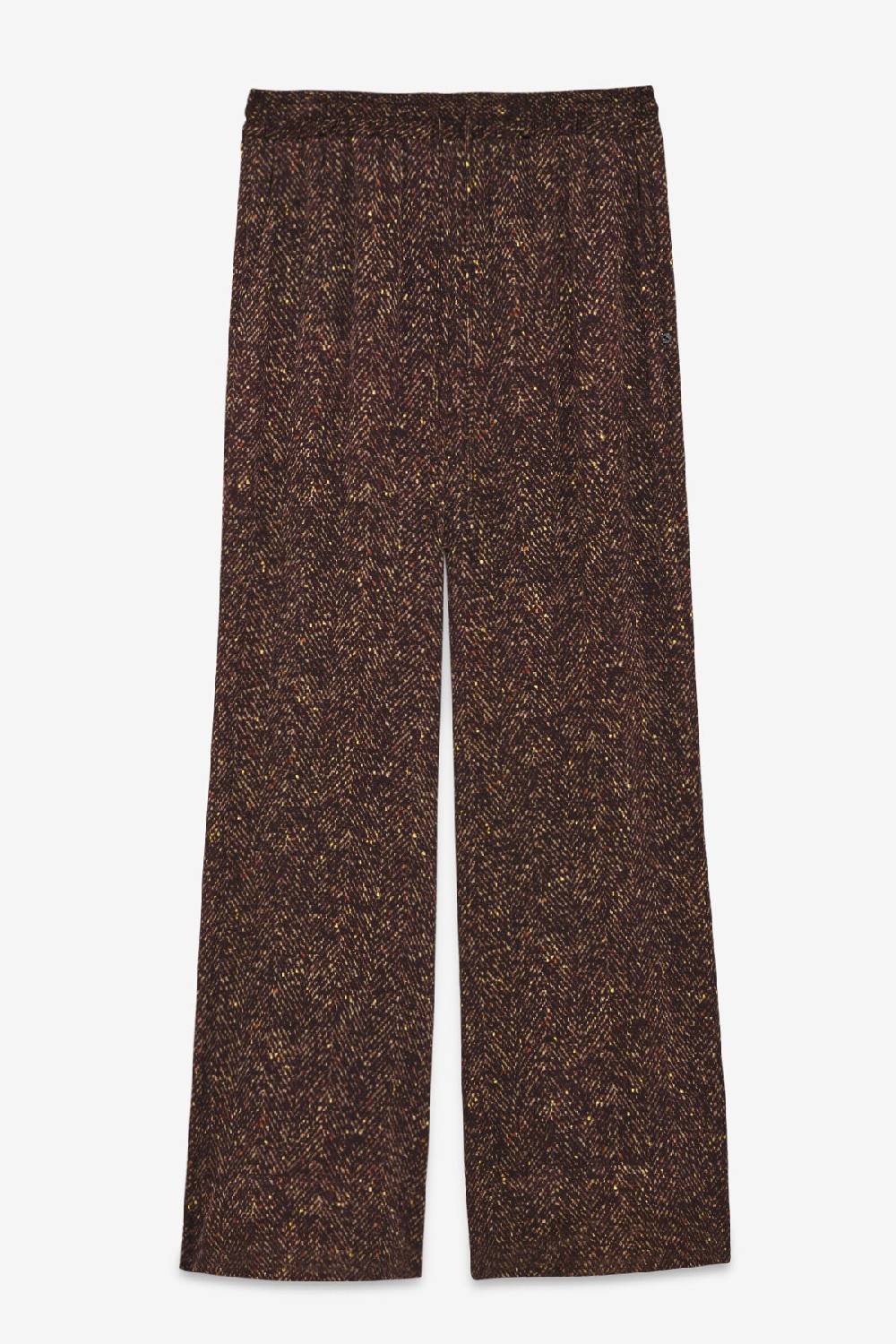 Ottod'Ame Printed Viscose Palazzo Trousers