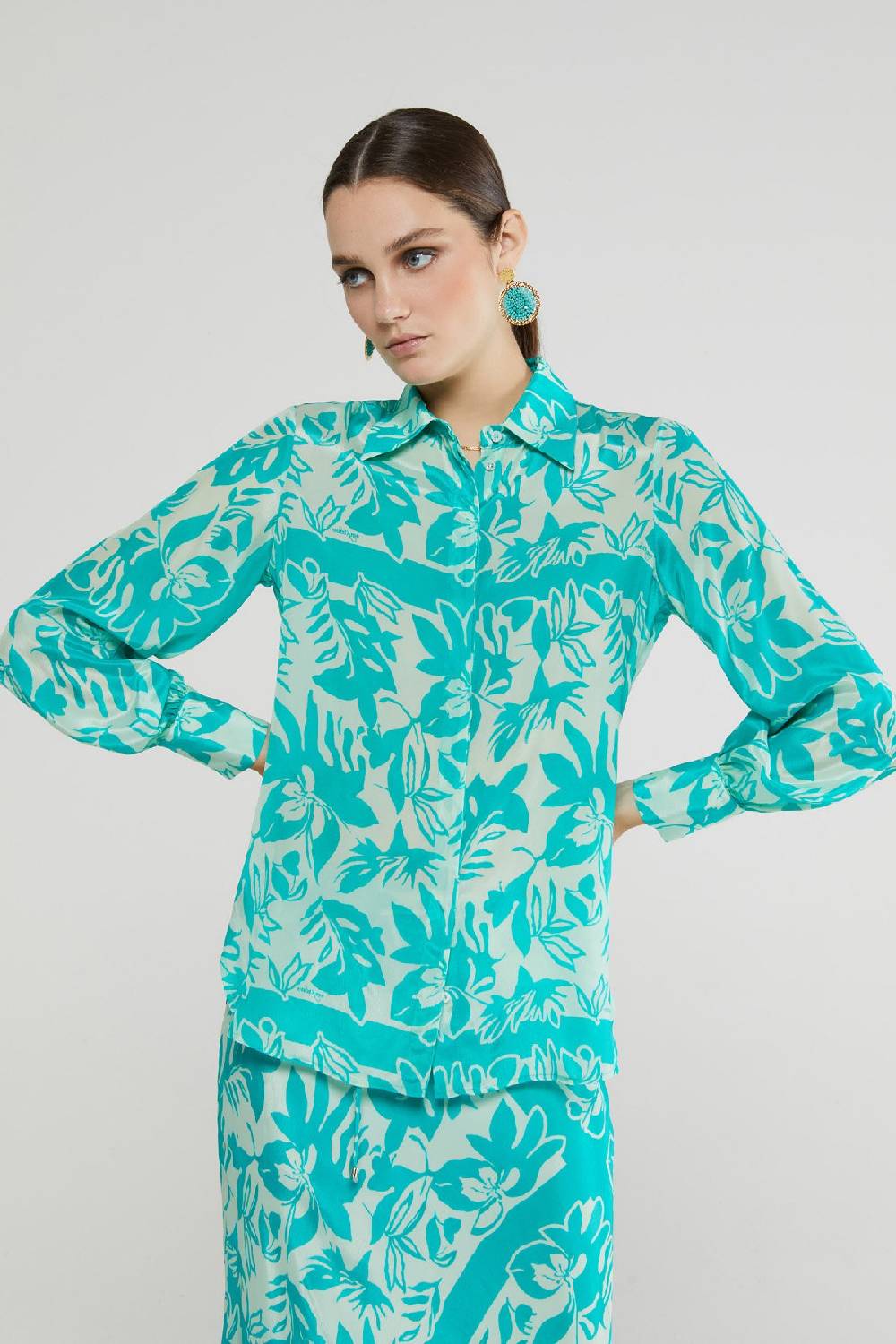 Ottod'Ame Printed Viscose Shirt