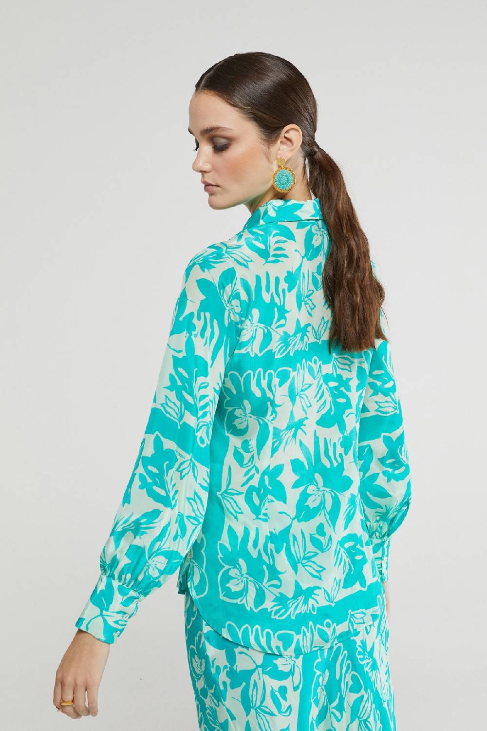 Ottod'Ame Printed Viscose Shirt