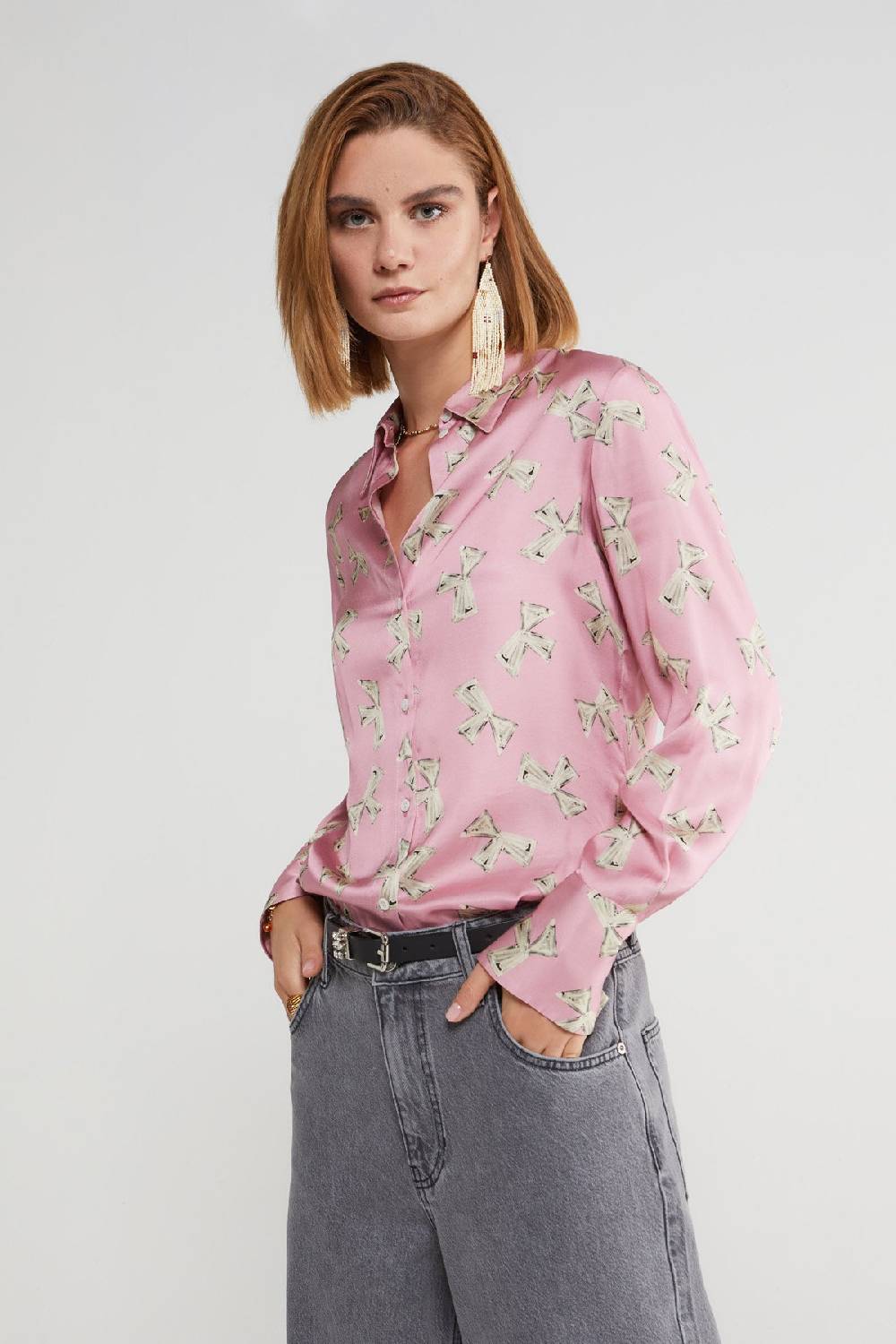 Ottod'Ame Printed Viscose Shirt