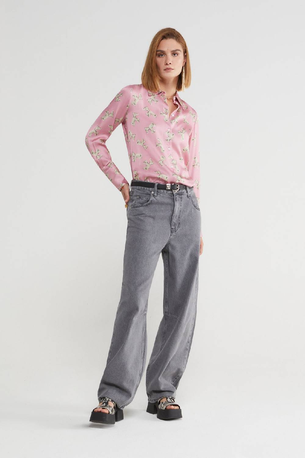 ottod'Ame Printed viscose shirt