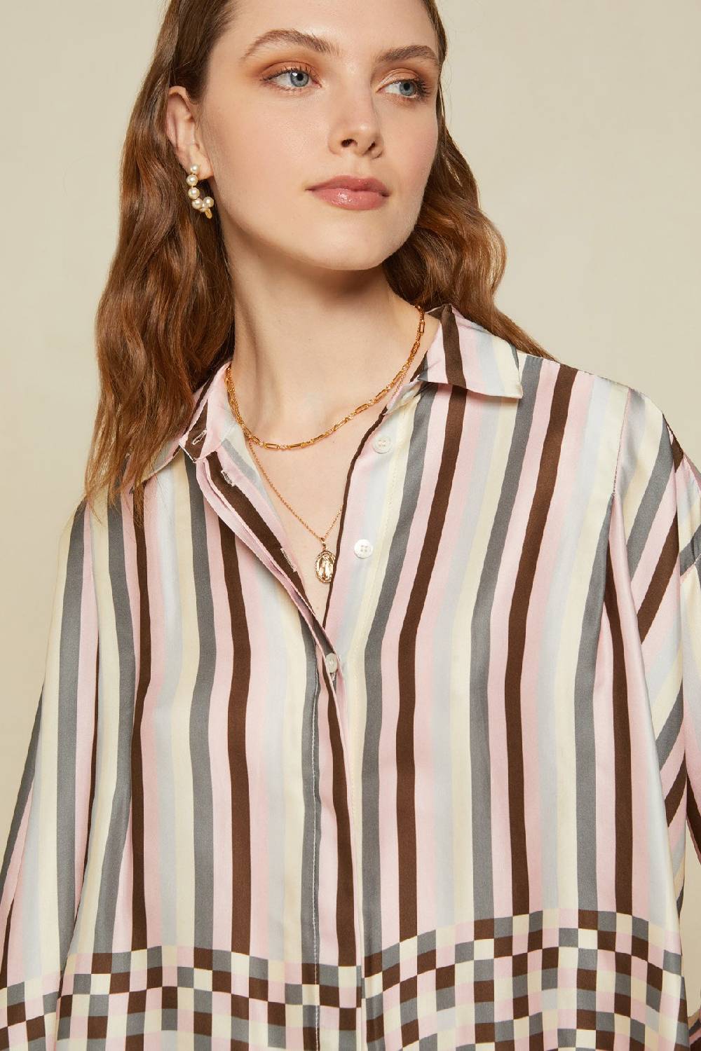 Ottod'Ame Printed Viscose Shirt