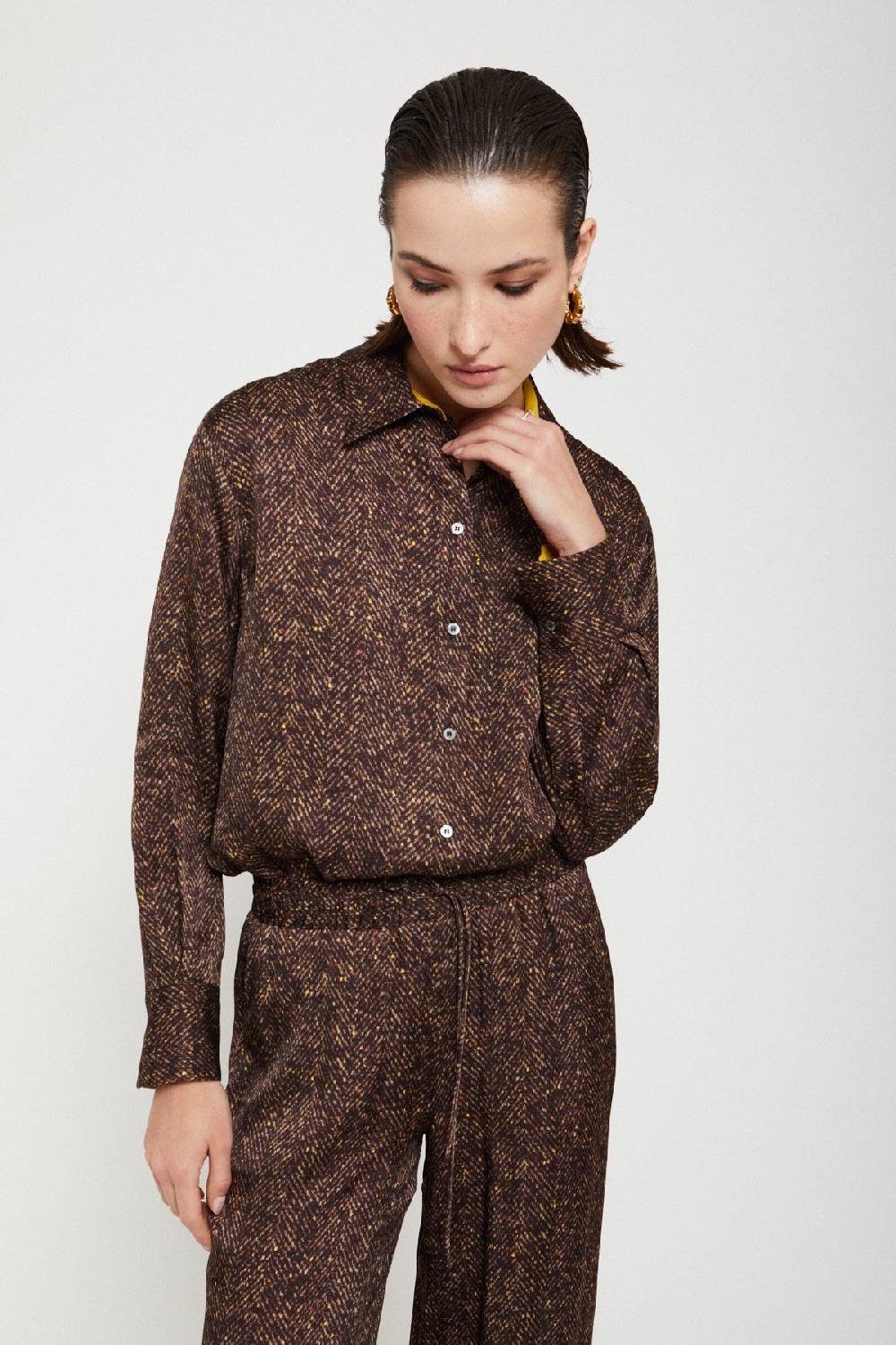 Ottod'Ame Printed Viscose Shirt