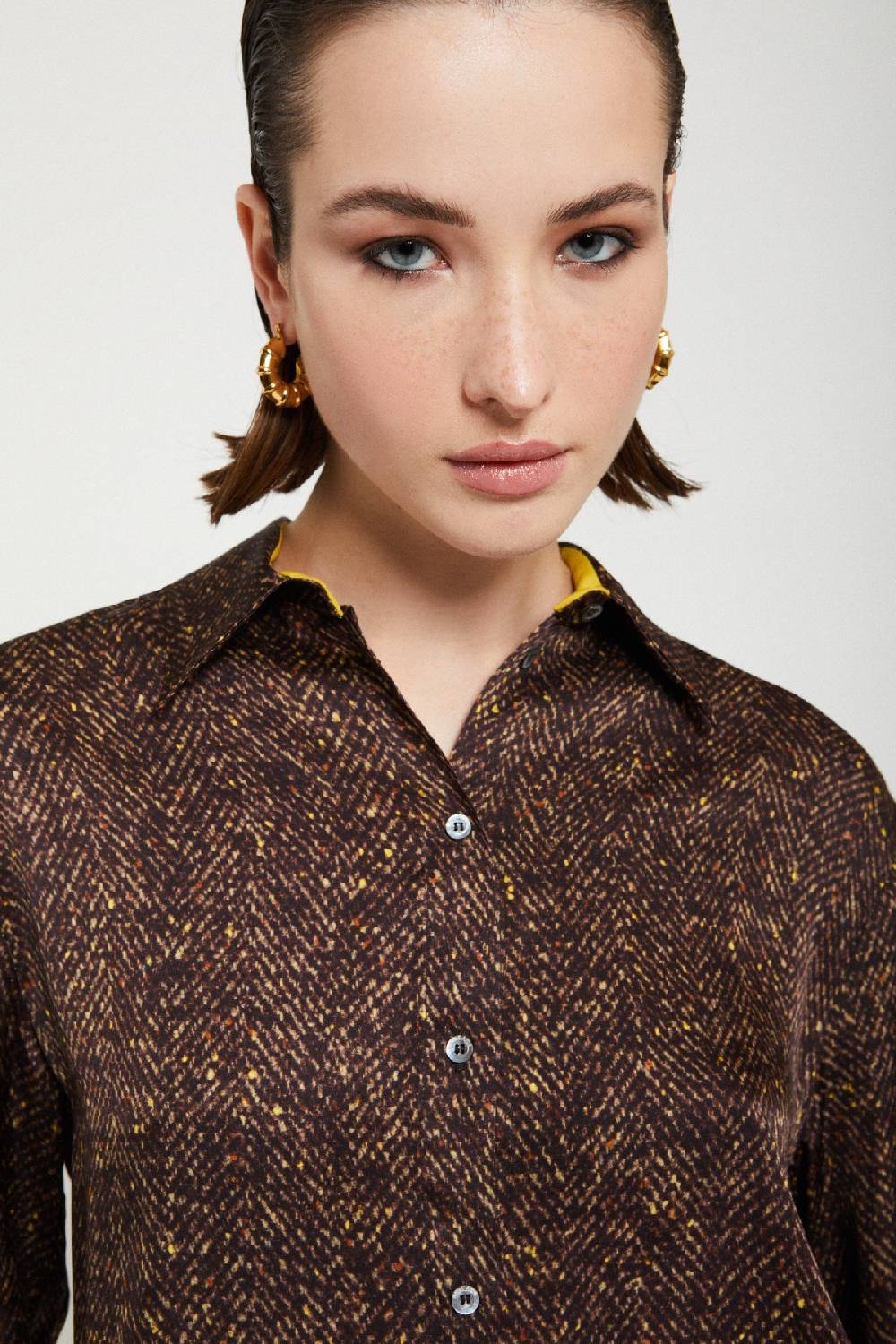 Ottod'Ame Printed Viscose Shirt