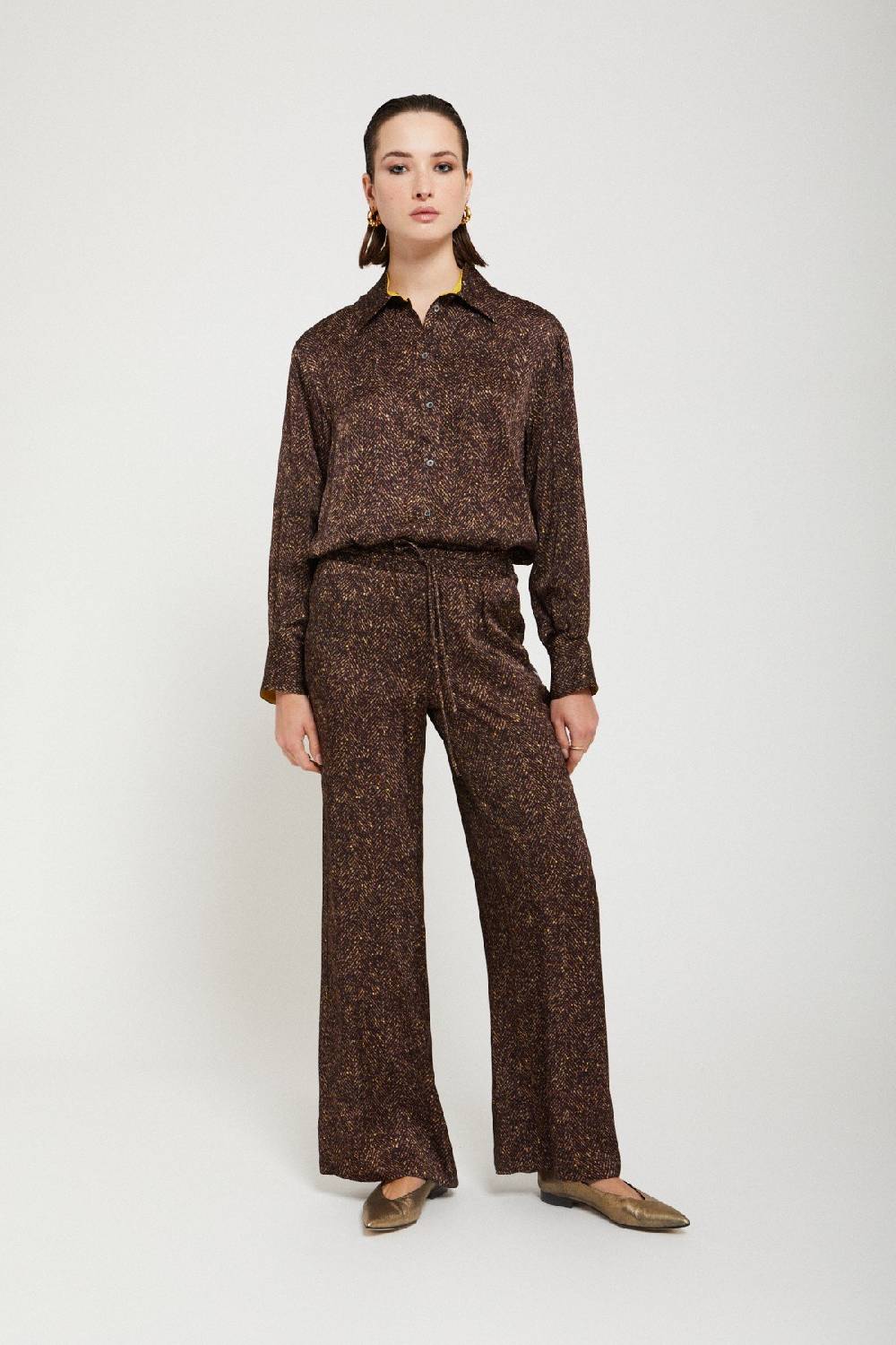 ottod'Ame Printed viscose shirt