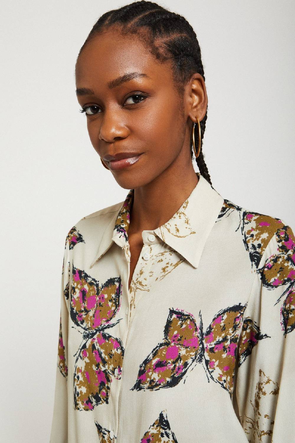 Ottod'Ame Printed Viscose Shirt