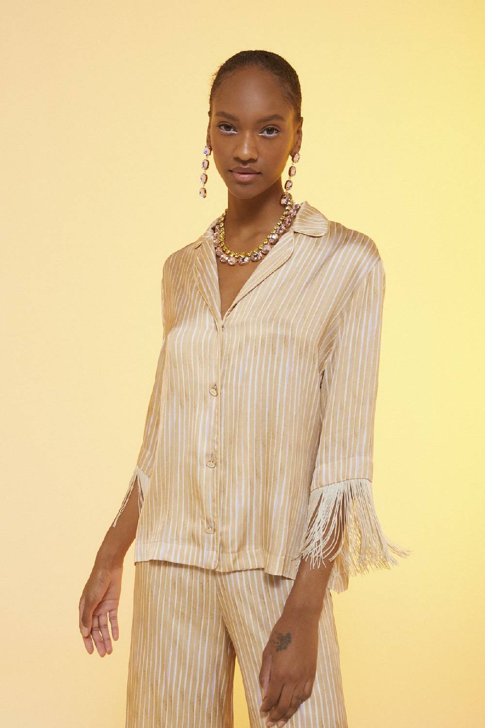 Ottod'Ame Printed Viscose Shirt