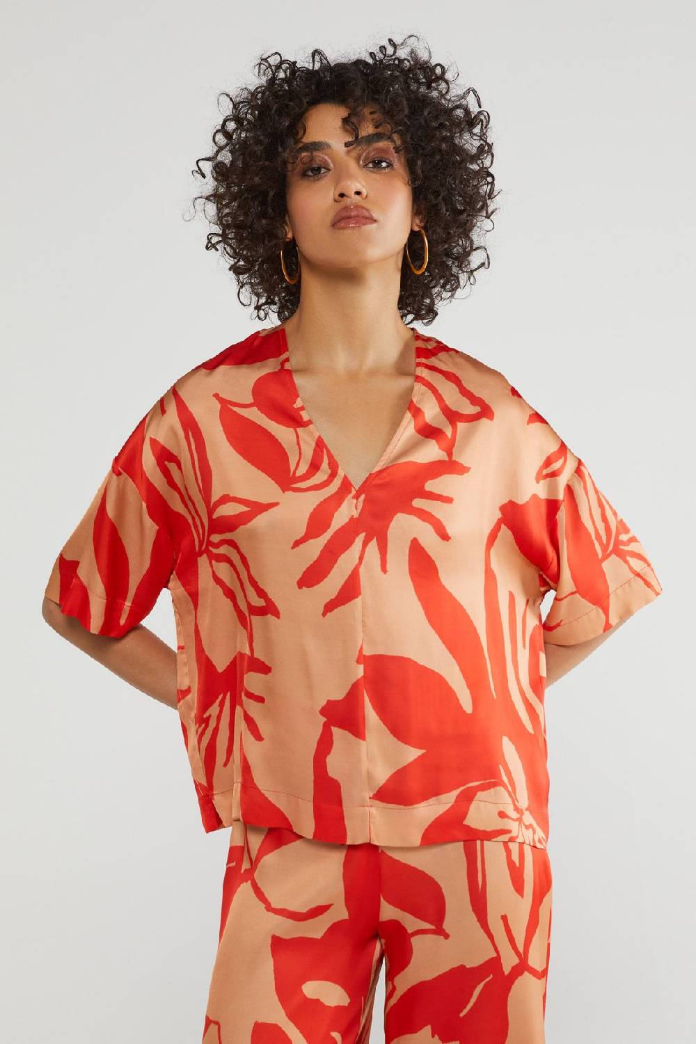 Ottod'Ame Printed Viscose Sweater