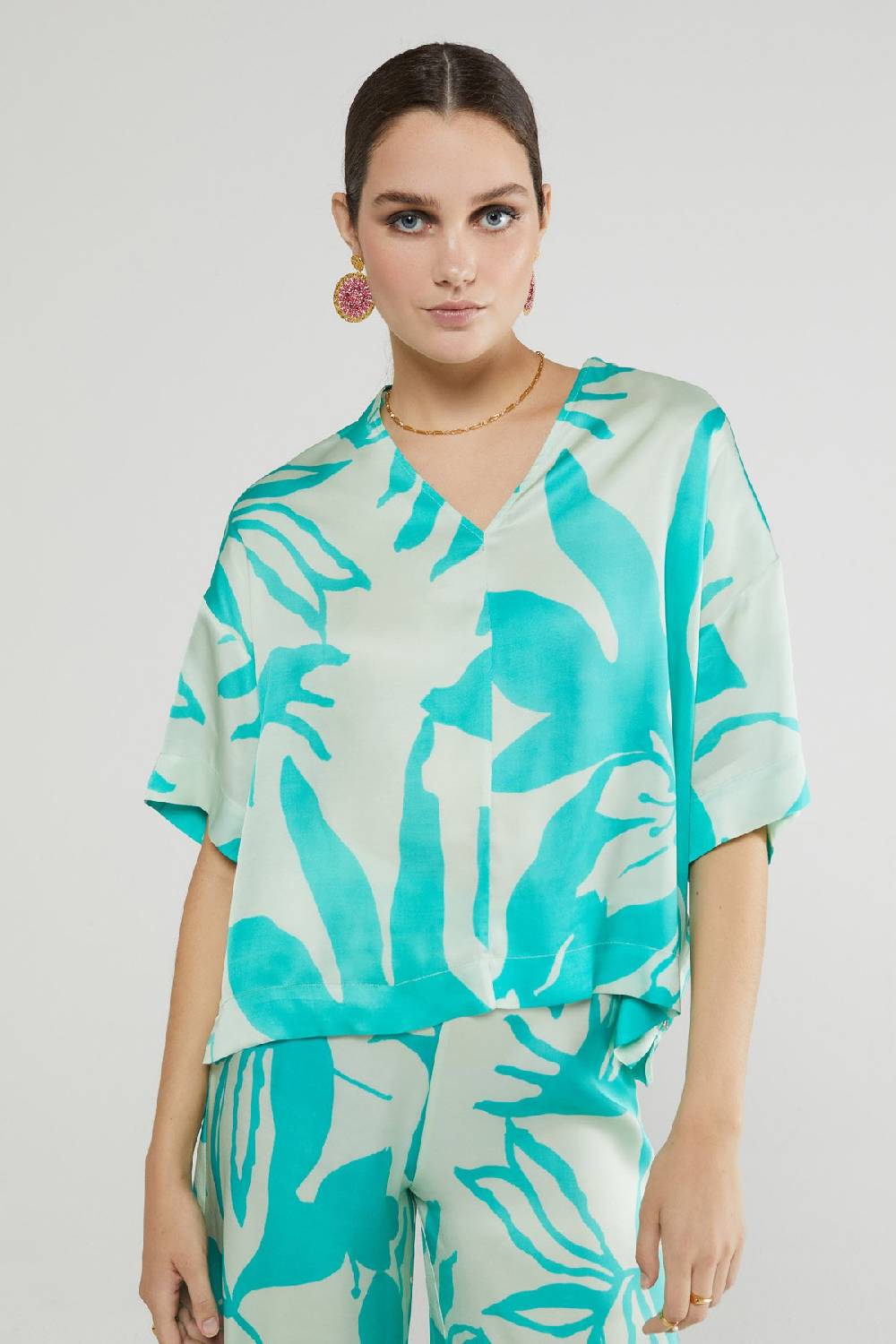 Ottod'Ame Printed Viscose Sweater