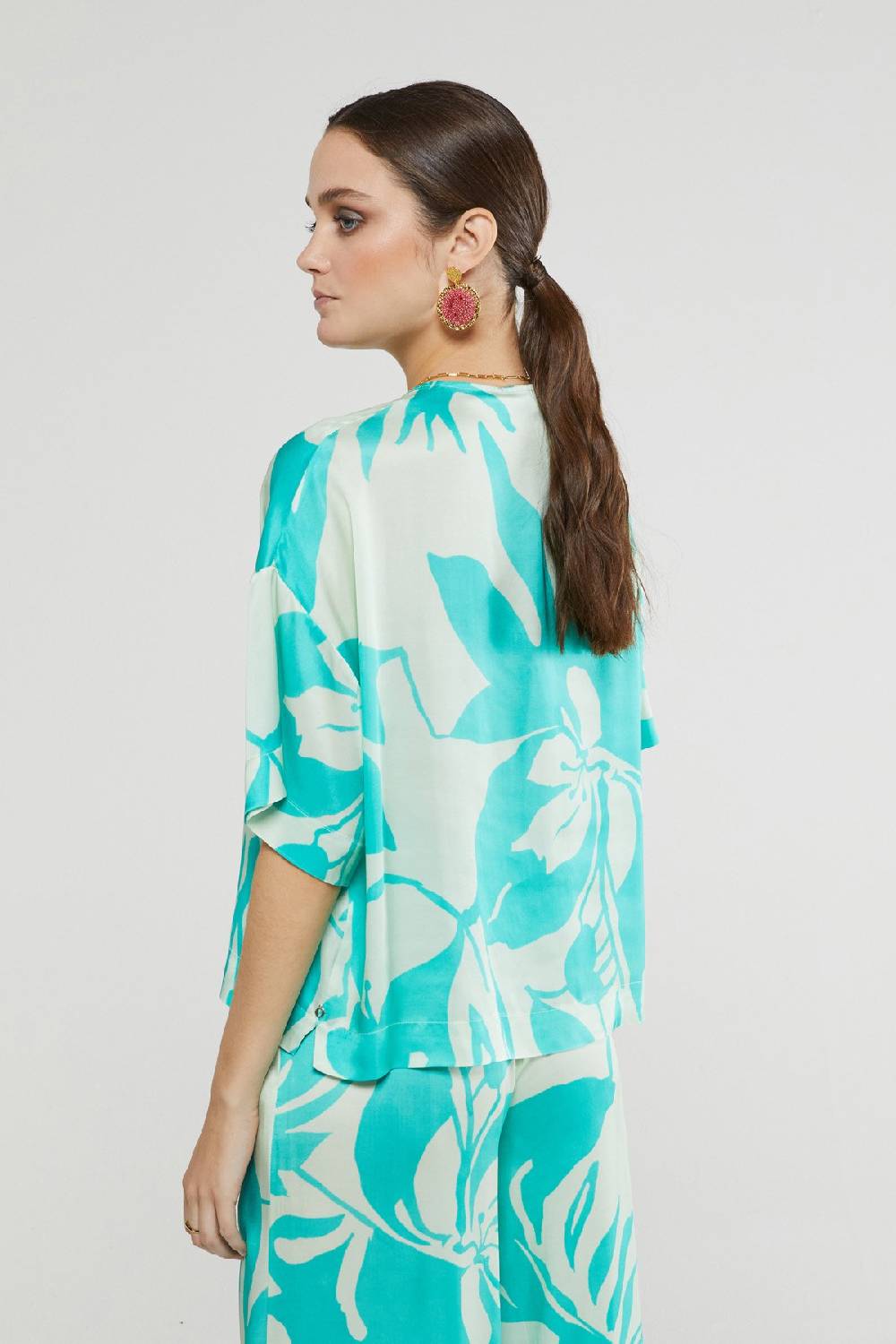 Ottod'Ame Printed Viscose Sweater