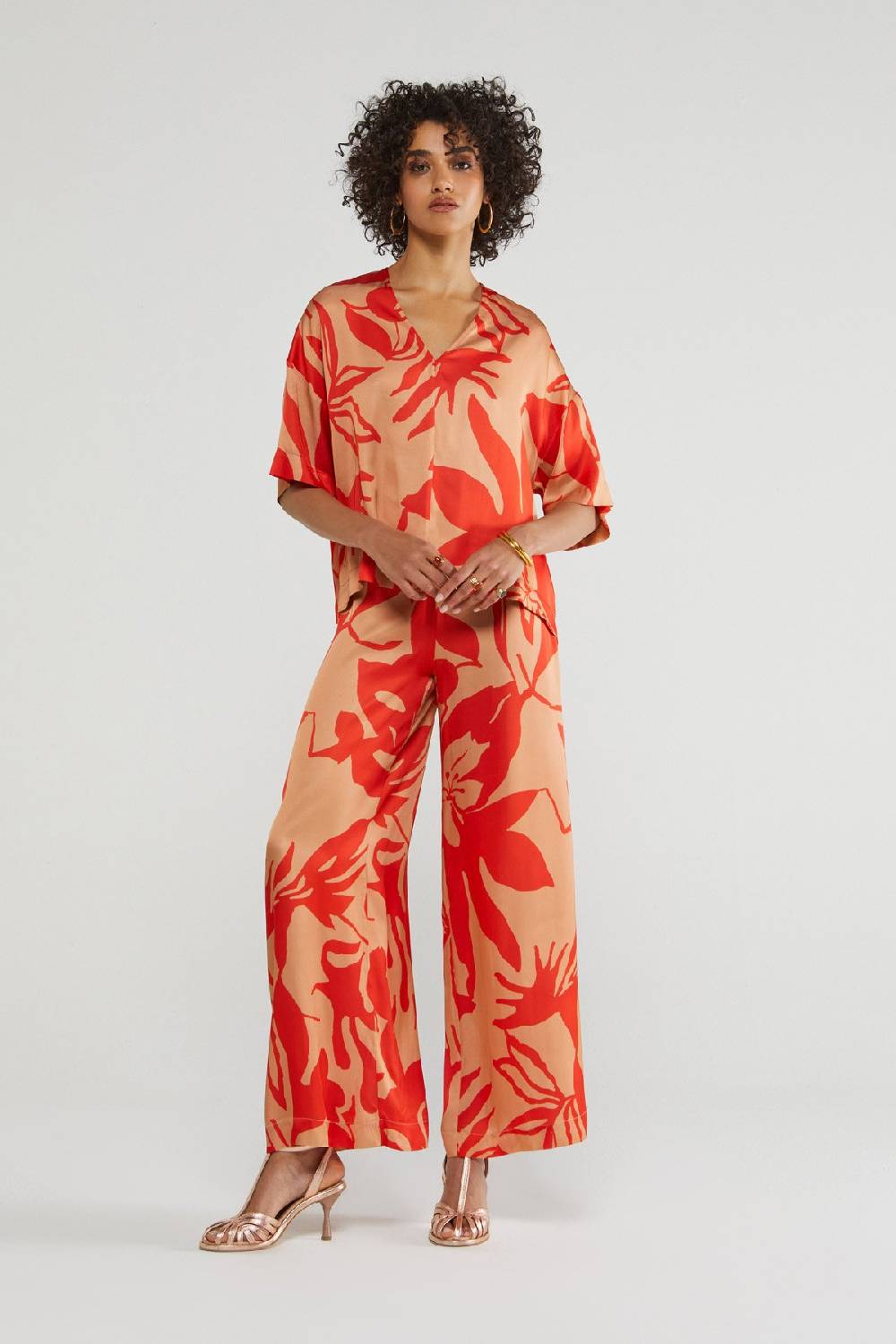 ottod'Ame Printed viscose sweater