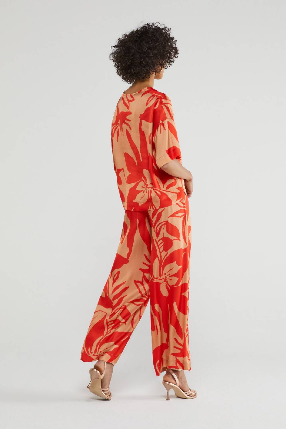 Ottod'Ame Printed Viscose Trousers