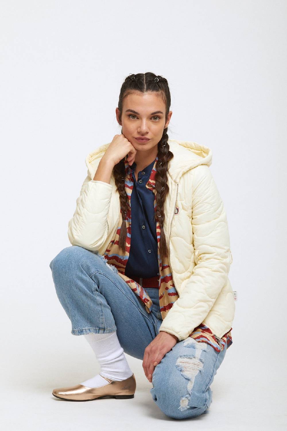 Ottod'Ame Puffer Jacket With Hood