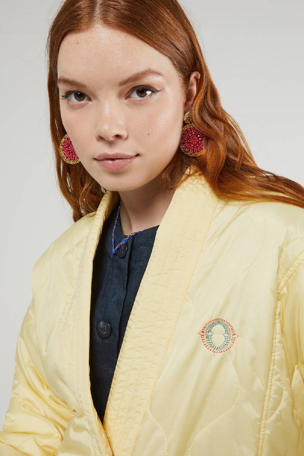 Ottod'Ame Quilted Midi Puffer Jacket