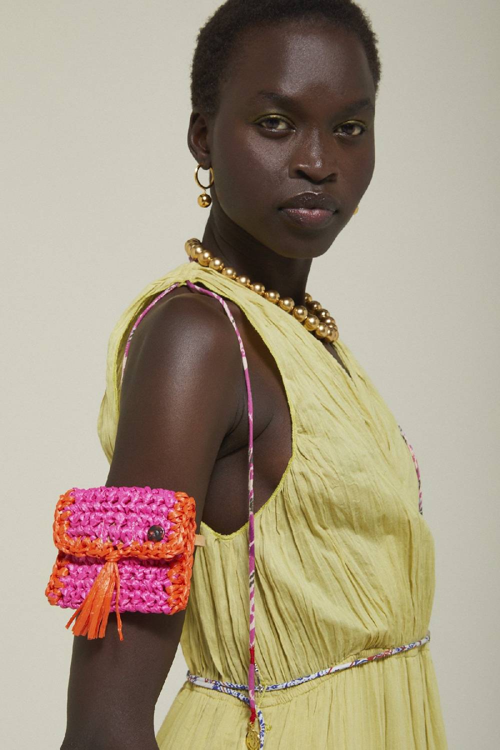 Ottod'Ame Raffia Purse