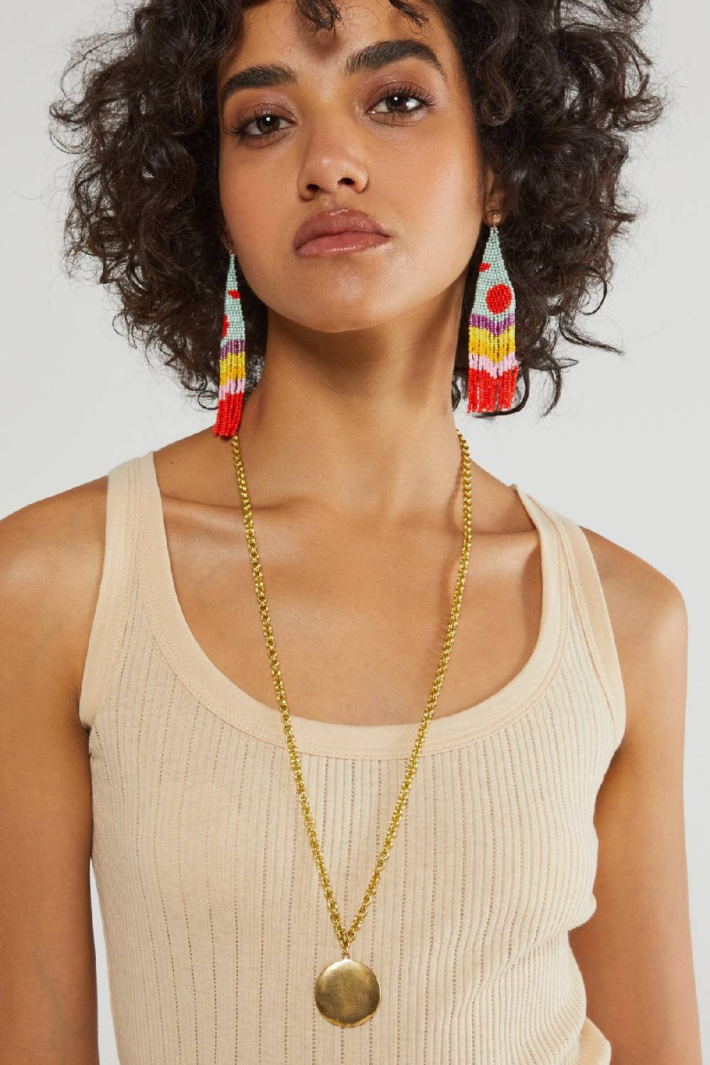 Ottod'Ame Ribbed Cotton Tank Top