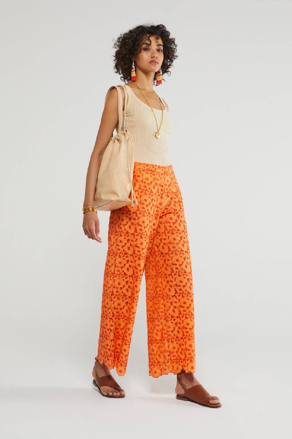 ottod'Ame Ribbed cotton tank top