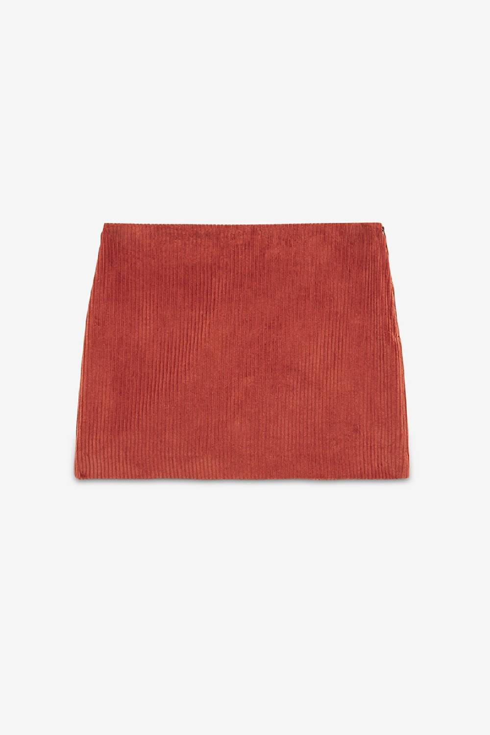 Ottod'Ame Ribbed Velvet Mini Skirt