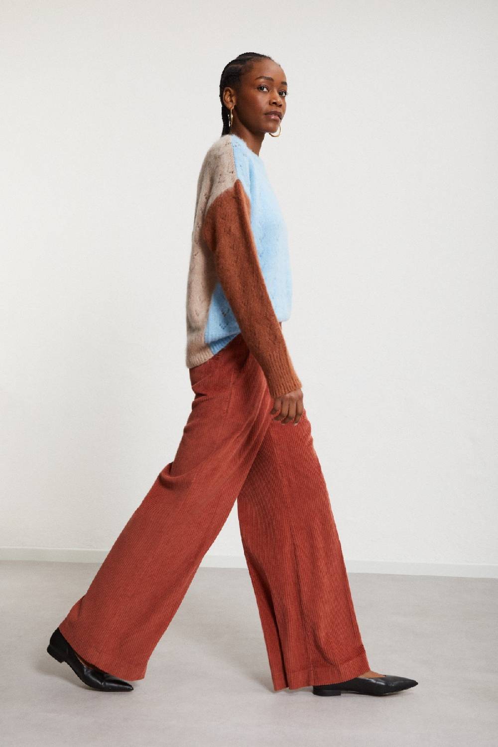 Ottod'Ame Ribbed Velvet Trousers
