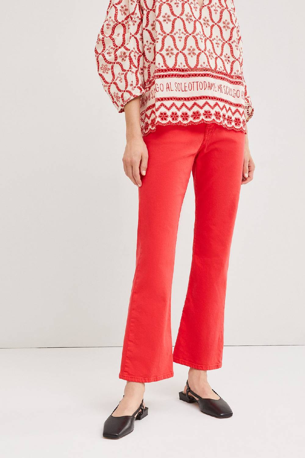 Ottod'Ame Ribcage Botcut Jeans