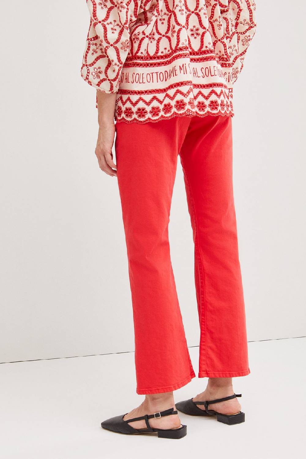 Ottod'Ame Ribcage Botcut Jeans