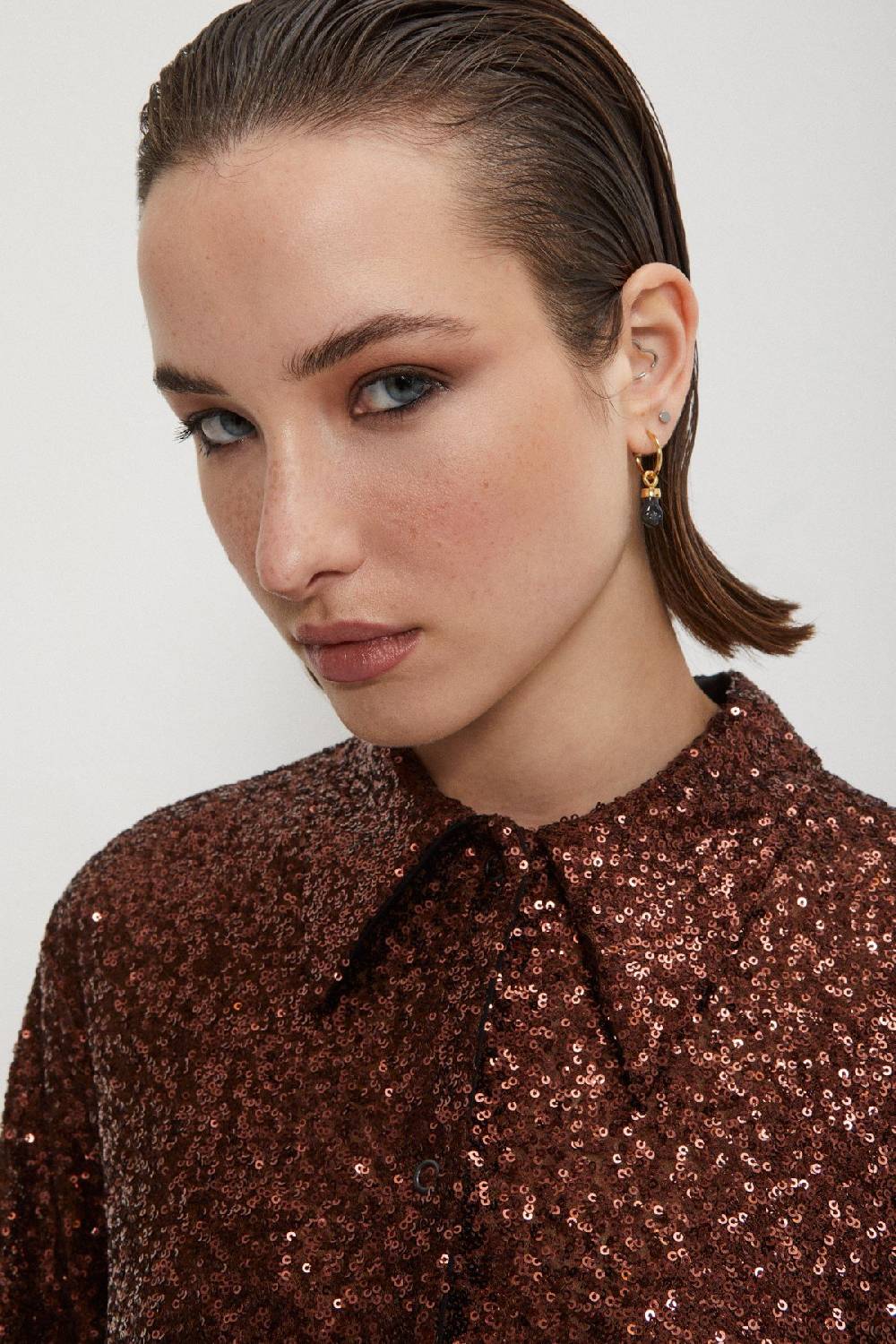 Ottod'Ame Shirt With Sequins