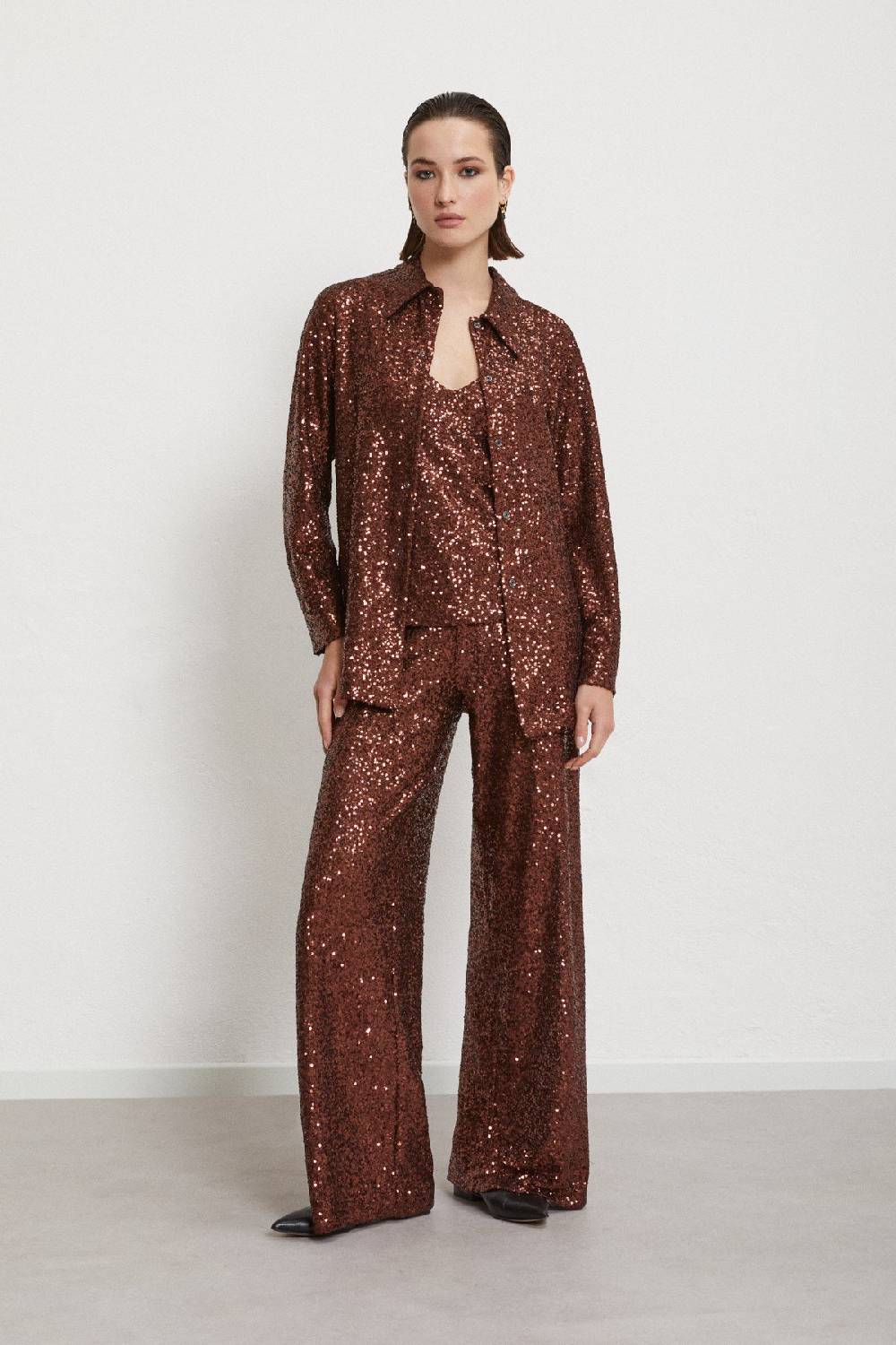 ottod'Ame Shirt with sequins