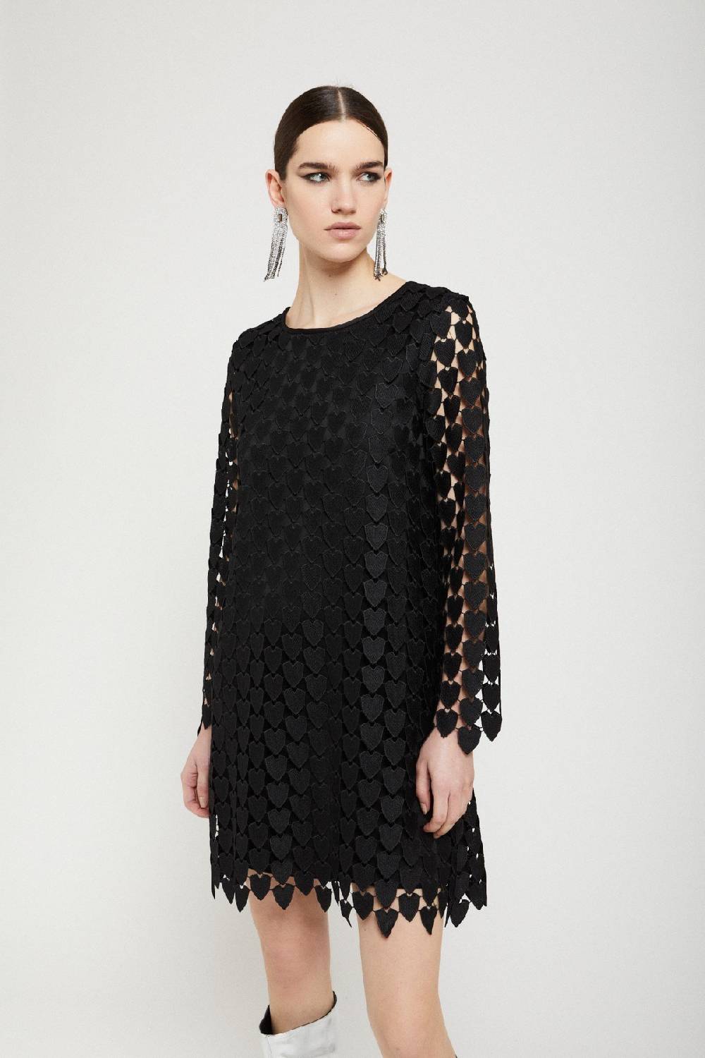 Ottod'Ame Short Dress With 3D